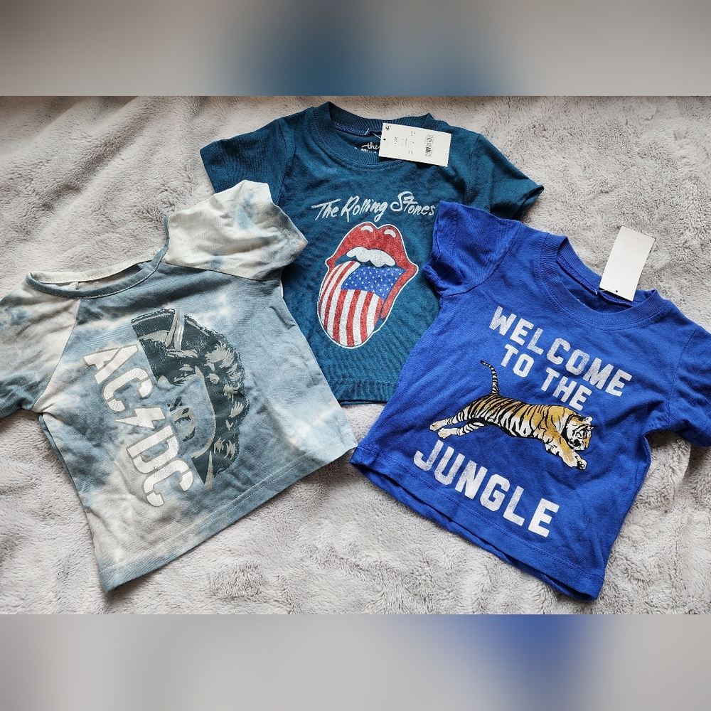 NWT Rock n Roll Toddler t-shirt Bundle